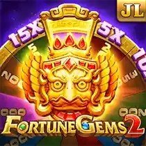 Fortune Gems 2 logo by Jili Games at Shelbyspin